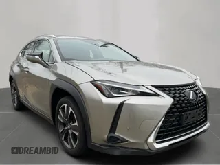 2021 Lexus UX with VIN JTHP9JBH1M2043199, listed as a Copart auction lot 50742695 with 130,951 mi miles and Clean Title. Bid and sale history available at carsss.com. Image 1.