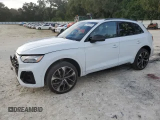 2022 Audi SQ5 Prestige with VIN WA1C4AFY5N2076968, listed as a Copart auction lot 78462893 with 20,920 mi miles. Bid and sale history available at carsss.com. Image 1.