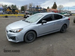 2018 Subaru Impreza with VIN 4S3GKAA61J3617974, listed as a Copart auction lot 50428655 with 37,798 mi miles and Salvage title. Bid and sale history available at DreamBid. Image 1.