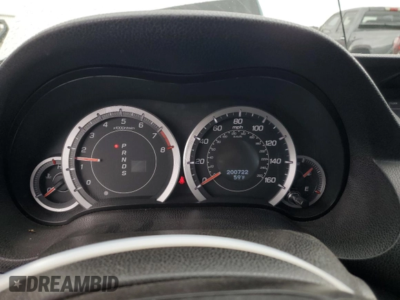 2013 Acura TSX with VIN JH4CU2F42DC003055, listed as a Copart auction lot 51117805 with 200,722 mi miles and Salvage title. Bid and sale history available at DreamBid. Image 9.