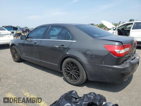 2007 Lincoln MKZ with VIN 3LNHM26T17R639966, listed as a Copart auction lot 59353455 with 126,357 mi miles and Salvage title. Bid and sale history available at DreamBid. Image 2.