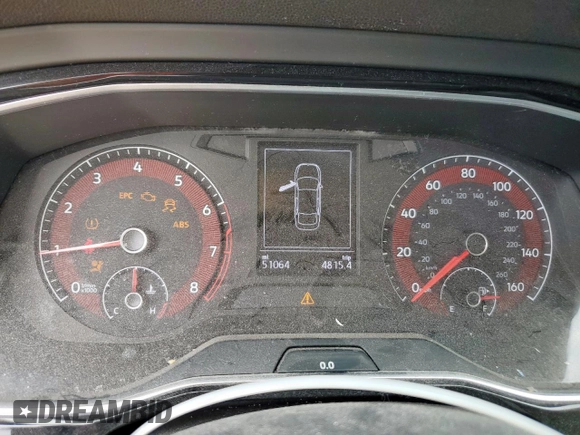 2019 Volkswagen Jetta S with VIN 3VWC57BU9KM055177, listed as a Copart auction lot 57870385 with 51,064 mi miles and Salvage title. Bid and sale history available at DreamBid. Image 9.