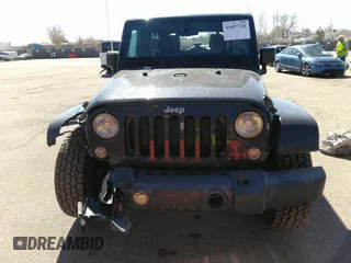 2015 Jeep Wrangler Unlimited Sahara with VIN 1C4BJWEG0FL568237, listed as a IAAI auction lot 41697726 with 82,751 mi miles. Bid and sale history available at carsss.com. Image 12.