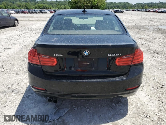 2013 BMW 3 Series 328i xDrive with VIN WBA3B3C55DF541920, listed as a Copart auction lot 56963665 with 120,422 mi miles and Salvage title. Bid and sale history available at DreamBid. Image 6.
