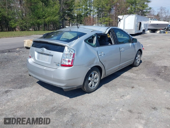 2007 Toyota Prius with VIN JTDKB20U777568765, listed as a IAAI auction lot 42029890 with 62,475 mi miles. Bid and sale history available at carsss.com. Image 4.