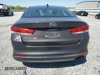 2017 Kia Optima LX with VIN KNAGT4L37H5146412, listed as a Copart auction lot 53229225 with 175,205 mi miles and Salvage Title. Bid and sale history available at DreamBid. Image 6.