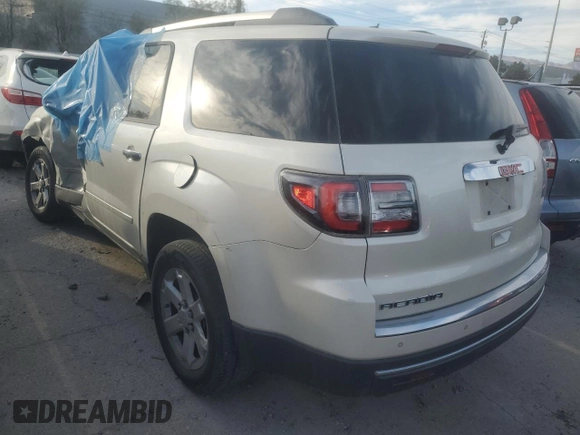 2013 GMC Acadia SLE with VIN 1GKKRNED0DJ143705, listed as a Copart auction lot 87512975 with 177,100 mi miles and Salvage Title. Bid and sale history available at carsss.com. Image 2.