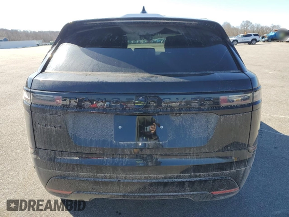 2025 Land Rover Range Rover Velar Dynamic SE with VIN SALYL2EXXSA809622, listed as a Copart auction lot 48401395 with 3,699 mi miles and Clean title. Bid and sale history available at DreamBid. Image 6.