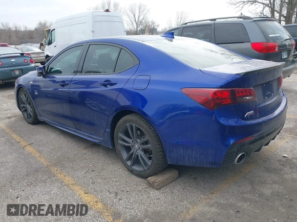 2018 Acura TLX w/A-SPEC Pkg z VIN 19UUB3F68JA003928, wystawiony jako IAAI lot #41804033 z przebiegiem 98 858 mil mil oraz . Historia ofert i sprzedaży dostępna na DreamBid. Obrazek 3.