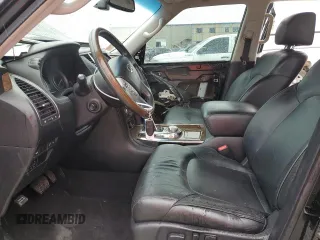 2016 Infiniti QX80 with VIN JN8AZ2NE4G9121795, listed as a Copart auction lot 69585904 with 158,465 mi miles and Salvage Title. Bid and sale history available at carsss.com. Image 7.