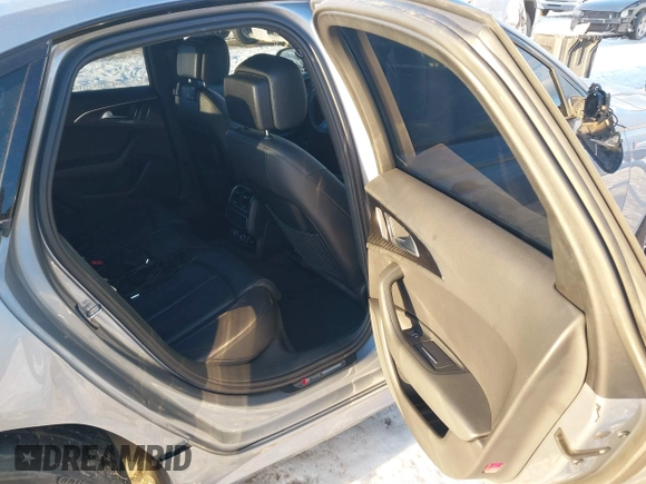 2018 Audi A6 Sport with VIN WAUF3AFC9JN078755, listed as a IAAI auction lot 41398722 with 51,677 mi miles. Bid and sale history available at carsss.com. Image 8.