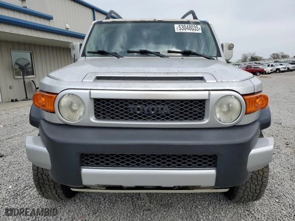 2008 Toyota FJ Cruiser with VIN JTEBU11F78K017511, listed as a Copart auction lot 53048035 with 234,849 mi miles and Clean Title. Bid and sale history available at carsss.com. Image 5.