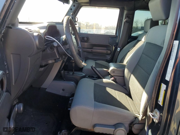 2008 Jeep Wrangler Unlimited X with VIN 1J4GA39178L523139, listed as a Copart auction lot 47446065 with 147,953 mi miles and Salvage Title. Bid and sale history available at carsss.com. Image 7.