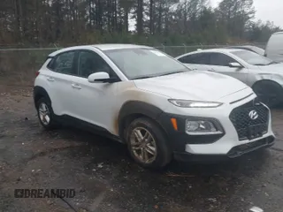 2019 Hyundai Kona SE with VIN KM8K12AAXKU278162, listed as a IAAI auction lot 41538827 with 60,987 mi miles. Bid and sale history available at carsss.com. Image 1.