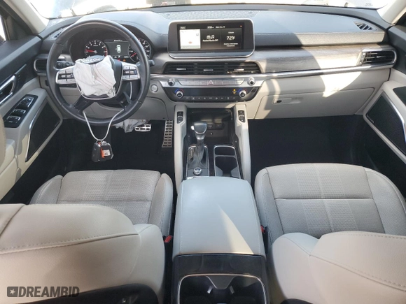 2021 Kia Telluride SX with VIN 5XYP54HC9MG166412, listed as a Copart auction lot 85106054 with 30,252 mi miles and Salvage Title. Bid and sale history available at carsss.com. Image 8.