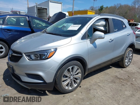 2019 Buick Encore Preferred with VIN KL4CJESB1KB945840, listed as a IAAI auction lot 42066049 with 17,375 mi miles. Bid and sale history available at carsss.com. Image 2.