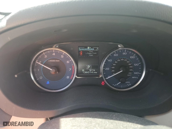 2015 Subaru XV Crosstrek Limited with VIN JF2GPAMC9F8259814, listed as a Copart auction lot 47563765 with 136,014 mi miles and Salvage Title. Bid and sale history available at carsss.com. Image 9.