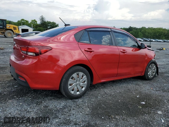 2019 Kia Rio S with VIN 3KPA24ABXKE208550, listed as a Copart auction lot 65918014 with 80,395 mi miles and Salvage Title. Bid and sale history available at carsss.com. Image 3.