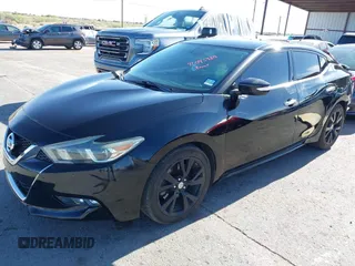 2018 Nissan Maxima SL with VIN 1N4AA6AP5JC369619, listed as a IAAI auction lot 42045980 with 88,184 mi miles and . Bid and sale history available at DreamBid. Image 2.
