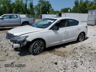 2018 Acura ILX with VIN 19UDE2F33JA009837, listed as a Copart auction lot 59418515 with 111,716 mi miles and Salvage title. Bid and sale history available at DreamBid. Image 1.
