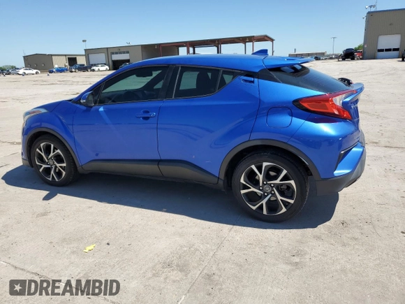 2018 Toyota C-HR XLE with VIN NMTKHMBX0JR037856, listed as a Copart auction lot 54007285 with 87,658 mi miles and Clean title. Bid and sale history available at DreamBid. Image 2.