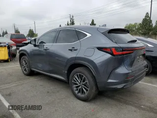 2023 Lexus NX with VIN JTJAKCEZ3P5007686, listed as a Copart auction lot 56411773 with 9,169 mi miles. Bid and sale history available at carsss.com. Image 2.