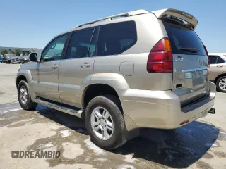 2005 Lexus GX with VIN JTJBT20X350085414, listed as a Copart auction lot 53672345 with 117,146 mi miles and Salvage Title. Bid and sale history available at carsss.com. Image 2.