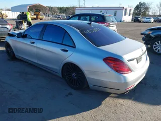 2017 Mercedes-Benz S 550 with VIN WDDUG8CB8HA306576, listed as a IAAI auction lot 41853033 with 95,983 mi miles and . Bid and sale history available at carsss.com. Image 3.