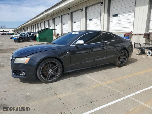 2012 Audi S5 Prestige with VIN WAUVVAFR6CA001779, listed as a Copart auction lot 52224815 with 153,330 mi miles and Clean Title. Bid and sale history available at carsss.com. Image 1.