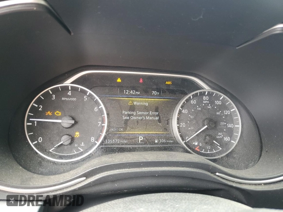 2018 Nissan Maxima SV z VIN 1N4AA6AP5JC375629, wystawiony jako Copart lot #53332135 z przebiegiem 135 372 mil mil oraz Szkoda całkowita • Salvage title. Historia ofert i sprzedaży dostępna na DreamBid. Obrazek 9.