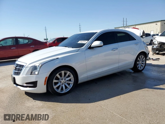 2018 Cadillac ATS RWD z VIN 1G6AA5RX2J0156589, wystawiony jako Copart lot #73422014 z przebiegiem 63 432 mil mil oraz Szkoda całkowita • Salvage title. Historia ofert i sprzedaży dostępna na DreamBid. Obrazek 1.