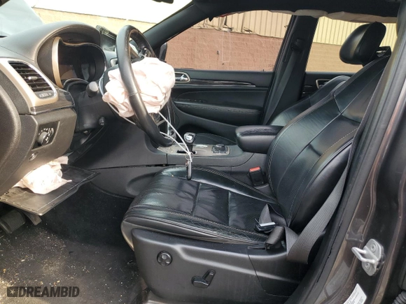 2014 Jeep Grand Cherokee Overland with VIN 1C4RJFCT0EC237333, listed as a Copart auction lot 46659195 with 0 mi miles and Salvage Title. Bid and sale history available at carsss.com. Image 7.