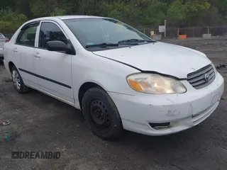 2004 Toyota Corolla CE with VIN JTDBR32E842037641, listed as a IAAI auction lot 42192912 with 191,295 mi miles and . Bid and sale history available at DreamBid. Image 1.