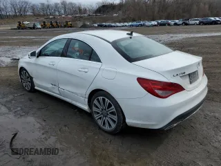 2018 Mercedes-Benz CLA 250 with VIN WDDSJ4EB1JN671050, listed as a Copart auction lot 41931784 with 66,515 mi miles and . Bid and sale history available at DreamBid. Image 2.