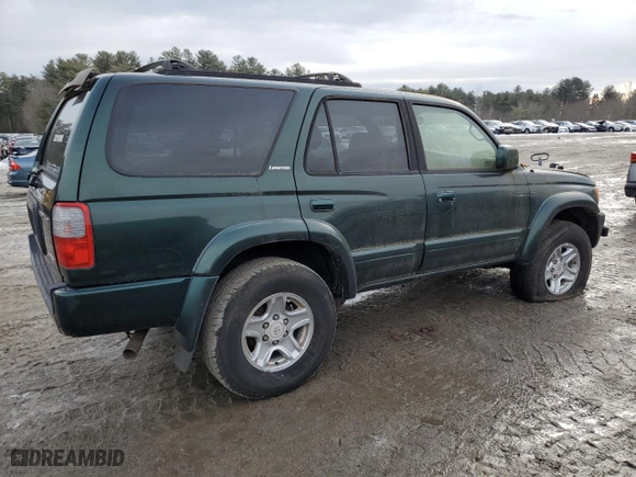 1999 Toyota 4Runner Limited with VIN JT3HN87RXX9022184, listed as a Copart auction lot 46730625 with 186,295 mi miles and Clean Title. Bid and sale history available at carsss.com. Image 3.