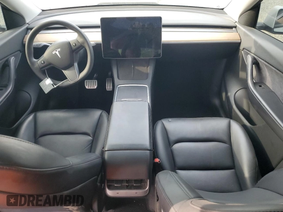 2021 Tesla Model Y Performance z VIN 5YJYGDEF0MF258819, wystawiony jako Copart lot #53944085 z przebiegiem 55 252 mil mil oraz Szkoda całkowita • Salvage title. Historia ofert i sprzedaży dostępna na DreamBid. Obrazek 8.