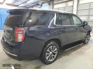 2023 Chevrolet Tahoe LT with VIN 1GNSCNKD0PR380094, listed as a Copart auction lot 48987865 with 51,372 mi miles and Clean Title. Bid and sale history available at carsss.com. Image 3.
