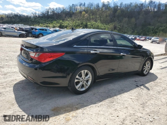 2011 Hyundai Sonata Limited with VIN 5NPEC4AC1BH275251, listed as a Copart auction lot 53206595 with 145,664 mi miles and Clean Title. Bid and sale history available at carsss.com. Image 3.
