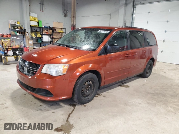 2012 Dodge Grand Caravan SE with VIN 2C4RDGBG5CR302148, listed as a Copart auction lot 54129475 with 191,187 mi miles and Clean Title. Bid and sale history available at DreamBid. Image 1.