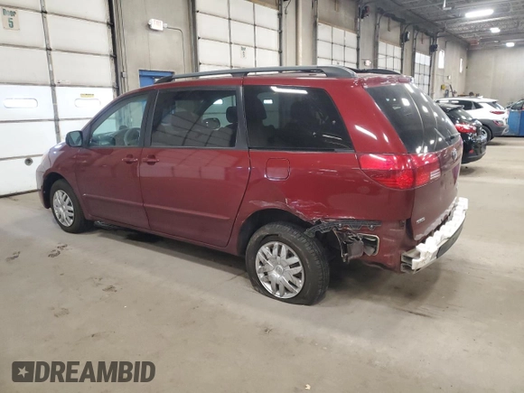 2005 Toyota Sienna CE with VIN 5TDZA23C75S248742, listed as a Copart auction lot 54779615 with 52,865 mi miles and Salvage Title. Bid and sale history available at DreamBid. Image 2.