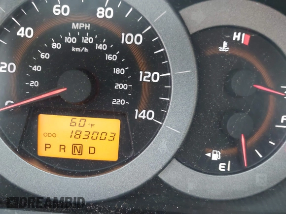 2009 Toyota RAV4 with VIN JTMBF33VX9D006796, listed as a IAAI auction lot 42058558 with 183,003 mi miles and . Bid and sale history available at DreamBid. Image 7.
