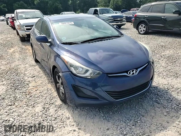 2015 Hyundai Elantra SE z VIN 5NPDH4AE4FH636508, wystawiony jako Copart lot #58807875 z przebiegiem 129 065 mil mil oraz Szkoda całkowita • Salvage title. Historia ofert i sprzedaży dostępna na DreamBid. Obrazek 13.