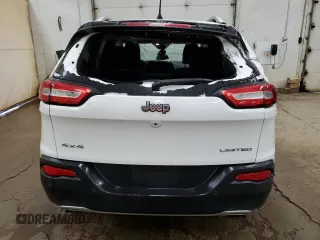 2017 Jeep Cherokee Limited with VIN 1C4PJMDS0HD214781, listed as a Copart auction lot 54001185 with 75,593 mi miles and Clean title. Bid and sale history available at DreamBid. Image 6.