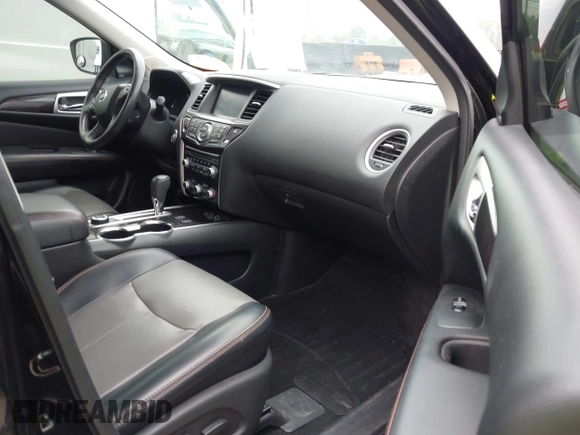 2019 Nissan Pathfinder Platinum with VIN 5N1DR2MM9KC627146, listed as a IAAI auction lot 42443000 with 100,762 mi miles and . Bid and sale history available at DreamBid. Image 5.