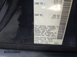 2016 Nissan Altima S with VIN 1N4AL3AP1GN363886, listed as a IAAI auction lot 41490637 with 151,150 mi miles and . Bid and sale history available at DreamBid. Image 9.