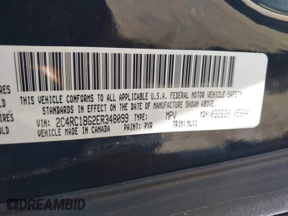 2014 Chrysler Town & Country Touring z VIN 2C4RC1BG2ER348099, wystawiony jako IAAI lot #42411961 z przebiegiem 249 144 mil mil oraz . Historia ofert i sprzedaży dostępna na DreamBid. Obrazek 9.