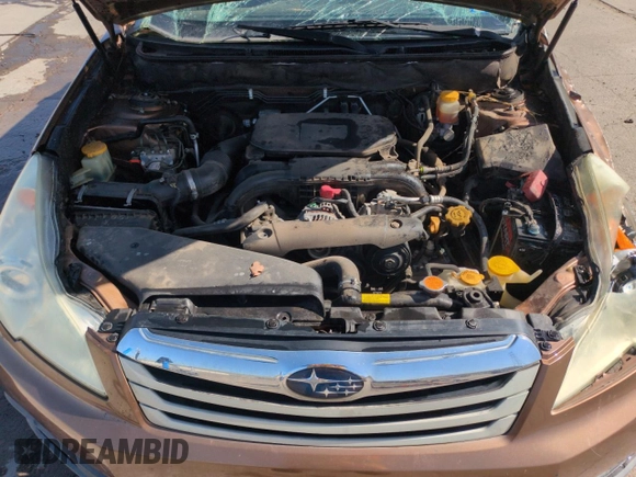 2011 Subaru Outback 2.5i z VIN 4S4BRCAC0B3428463, wystawiony jako Copart lot #52440605 z przebiegiem 78 807 mil mil oraz Nie do naprawy • Non repairable. Historia ofert i sprzedaży dostępna na DreamBid. Obrazek 12.