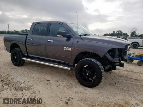 2015 Ram 1500 Big Horn with VIN 1C6RR6LM5FS755518, listed as a Copart auction lot 58826205 with 211,566 mi miles and Salvage title. Bid and sale history available at DreamBid. Image 4.