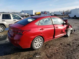 2018 Hyundai Accent SE with VIN 3KPC24A39JE028640, listed as a Copart auction lot 86258314 with 126,622 mi miles and Salvage Title. Bid and sale history available at carsss.com. Image 3.