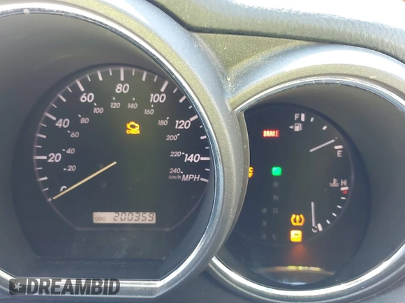 2008 Lexus RX 350 with VIN 2T2GK31U58C035710, listed as a IAAI auction lot 42213028 with 200,359 mi miles and . Bid and sale history available at DreamBid. Image 7.